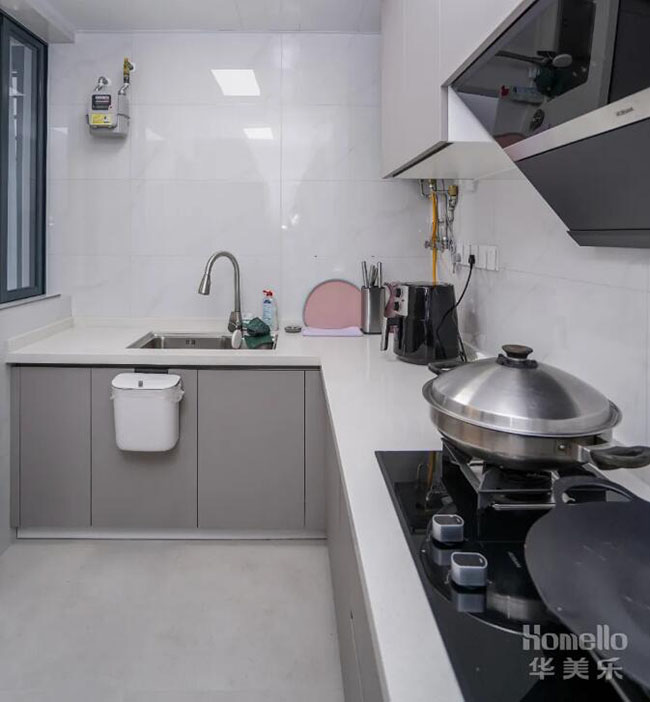 105㎡現代簡約三居，寬敞布局外加小清新設計，功能與美觀相互成就